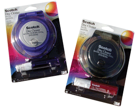 3M CD DVD Disc Cleaner Asst AV100 Pack Of 3