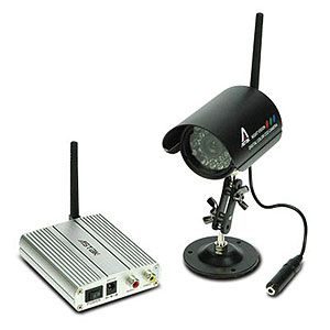 Wireless Night Vision CCD Camera Kit with Receiver