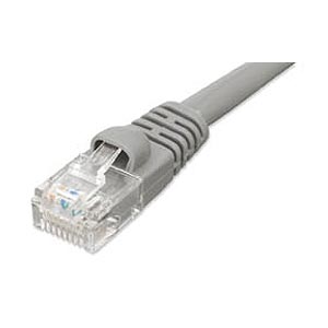 UPC 826341000543 product image for CAT6 Patch Cable  with Boot 25ft  Gray | upcitemdb.com