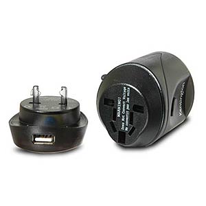 Kensington Travel Plug Adapter with USB Charger