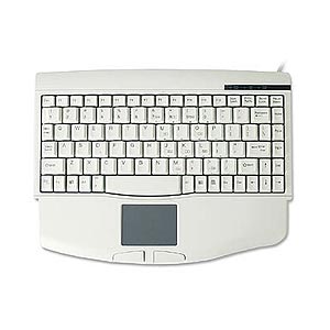 Comfortable Compact Keyboard with Touchpad PS2