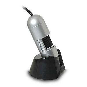 Dino Lite USB Digital Microscope 10x200x Grey