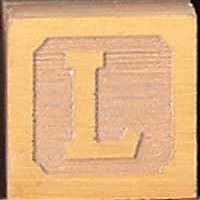 30012 Vt Country Blocks- Letter Blocks- L