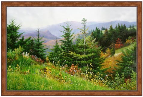 Mary Mayo MA1246 Summer in the Blue Ridge by Blue... by Mary Mayo