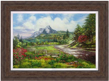 Mary Mayo MA1250 Grandfather Mountain by Blue... by Mary Mayo