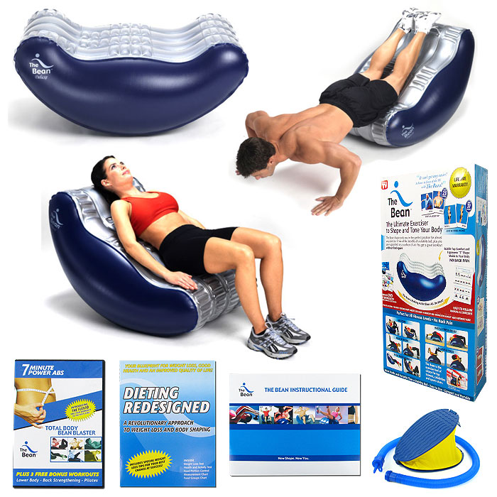 The Bean Deluxe - The Ultimate Exerciser - DVD and pump