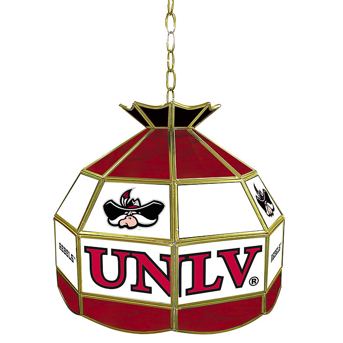 UNLV Stained Glass Tiffany Lamp  16 Inch