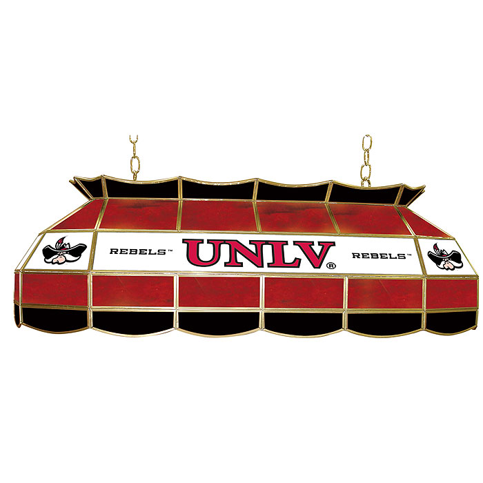 UNLV Stained Glass 40 Inch Tiffany Lamp