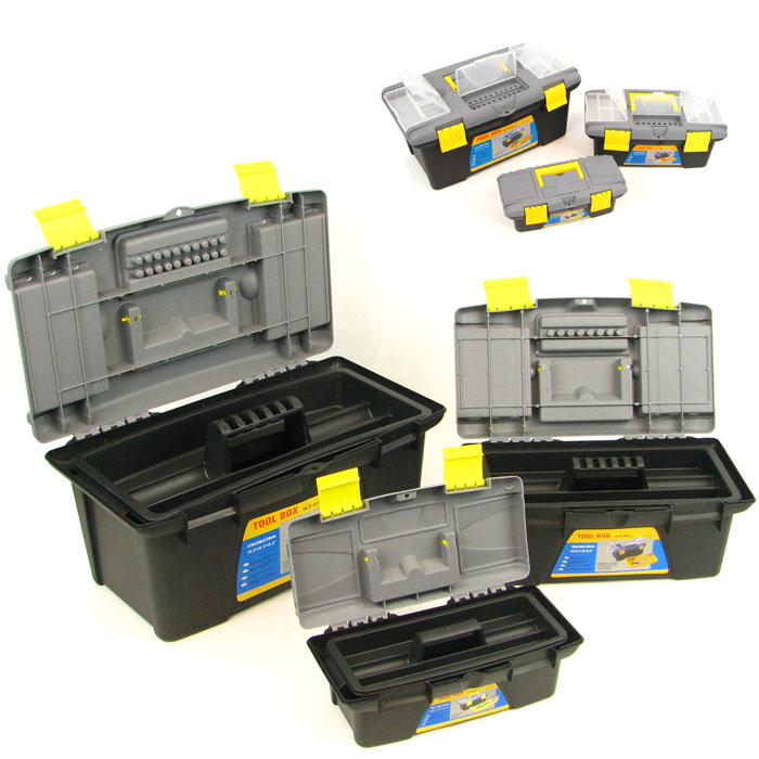 3 Piece Durable Tool Box Set - 3 for the price of one