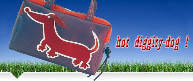wstk082 Little Packrats LPR LP HDTB Hot Dog Totebag