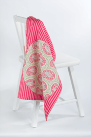 Button 305SANGELFISH Angelfish Stripe Blanket