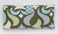 Button 407LMAGNOLIA Magnolia Lotus Clutch