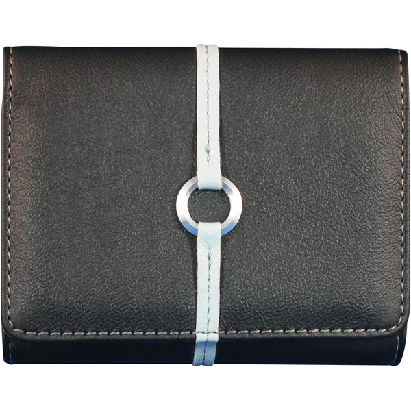 Norazza AC12152 Black Slim Designer Camera Clutch