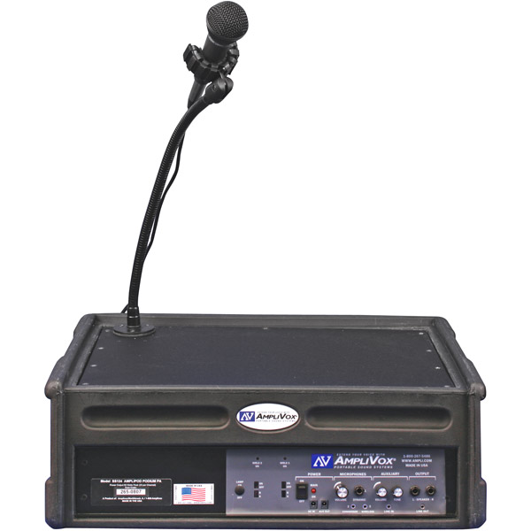 Amplivox SS124 Ampli-Pod Podium PA Tabletop Lectern