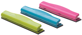 Swingline 3 Hole Paper Punch Asst S7071740 Pack Of 3