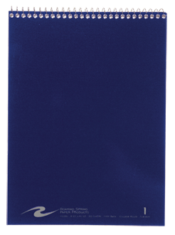 Roaring Spring Flipper Notebook Asst 8.5x11.5 80 Sht 1 Subject 11186 Pack Of 24