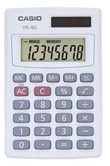 UPC 079767108809 product image for Casio HS4GS Basic Handheld Calculator HS4GS Pack Of 10 | upcitemdb.com