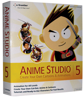 Smith Micro Anime Studio 5 Mac Win CD ASO-C50-DE-R by SMITH MICRO (ALLUME)