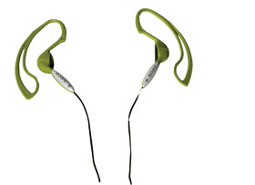 Sony h.ear Clip-On Headphones Green MDR-J10GREEN Pack Of 6