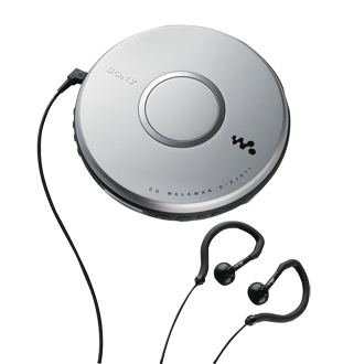 SONY AUDIO DEJ011 CD Walkman Portable Compact Disc Player  Silver