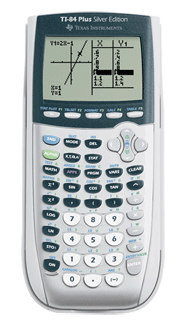 TI 84 Plus Silver Edition Graphing Calculator 84PLSECLM1L1Z