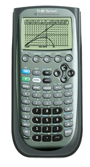 TI 89 Titanium Graphing Calculator 89TCLM1L1E