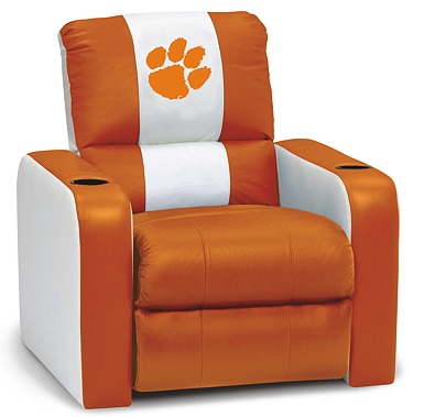 DreamSeat 6918-47 Clemson Tigers Leather Recliner