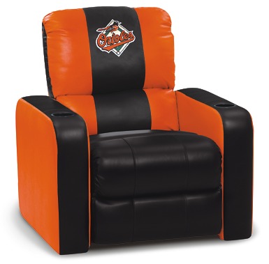 DreamSeat 0490-47 Baltimore Orioles MLB Leather Recliner