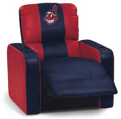 DreamSeat 0990-47 Cleveland Indians MLB Leather Recliner