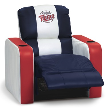 DreamSeat 1790-47 Minnesota Twins MLB Leather Recliner