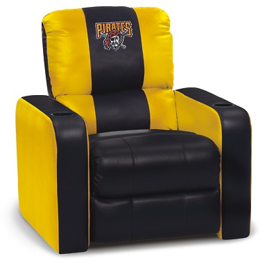 DreamSeat 2290-47 Pittsburgh Pirates MLB Leather Recliner