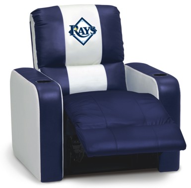 DreamSeat 2790-47 Tampa Bay Devil Rays MLB Leather Recliner