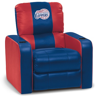 DreamSeat 6833-47 Los Angeles Clippers NBA Leather Recliner