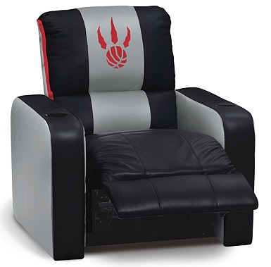 DreamSeat 6849-47 Toronto Raptors NBA Leather Recliner