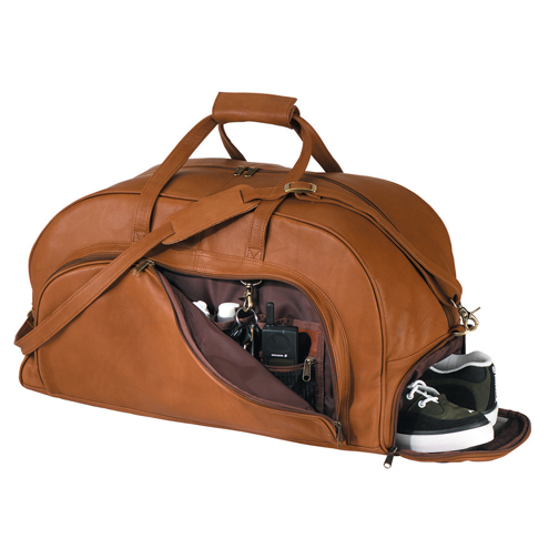 Royce Leather 690-BLACK-3 Organizer Duffel With... by Royce Leather