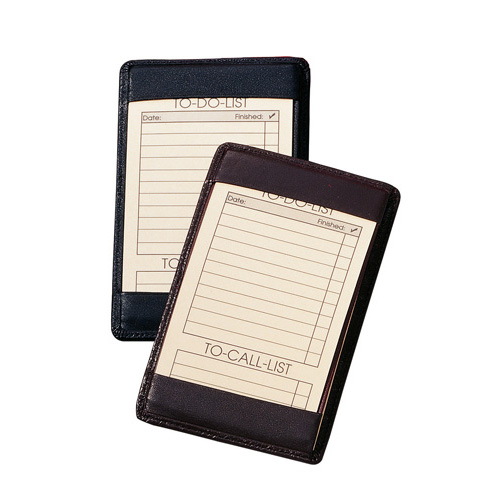 Royce Leather 705-BLACK-5 Traditional Note Jotter - Black Royce Leather 705-BLACK-5 Traditional Note Jotter - Black