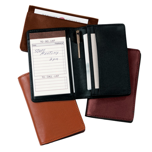 Royce Leather 725-BURGUNDY-5 Deluxe Note Jotter Organizer - Burgundy Royce Leather 725-BURGUNDY-5 Deluxe Note Jotter Organizer - Burgundy