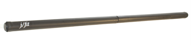 J Fit 20-3518 Weighted Bar 18lb - Black