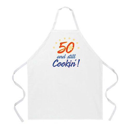 2004 50 & Still Cookin Cooking Apron