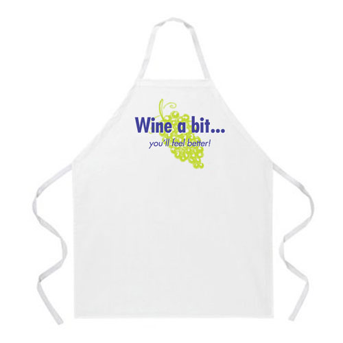 L.A. Imprints 2084 Wine a Bit Apron