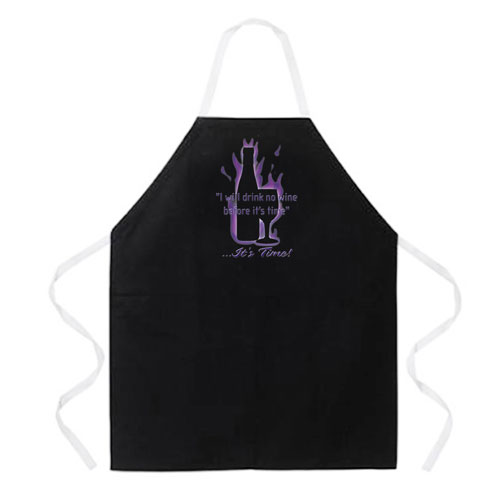 L.A. Imprints 2085 Wine Before It s Time Apron