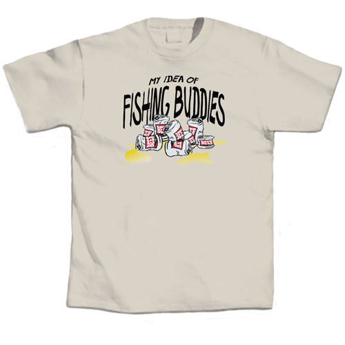 L.A. Imprints 1012S Fishing Buddies Small TShirt