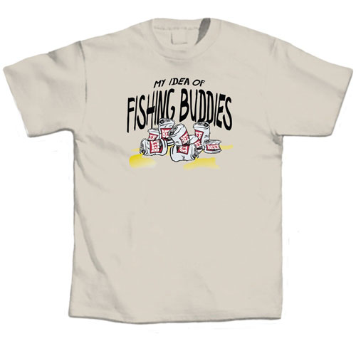 L.A. Imprints 1012M Fishing Buddies Medium TShirt