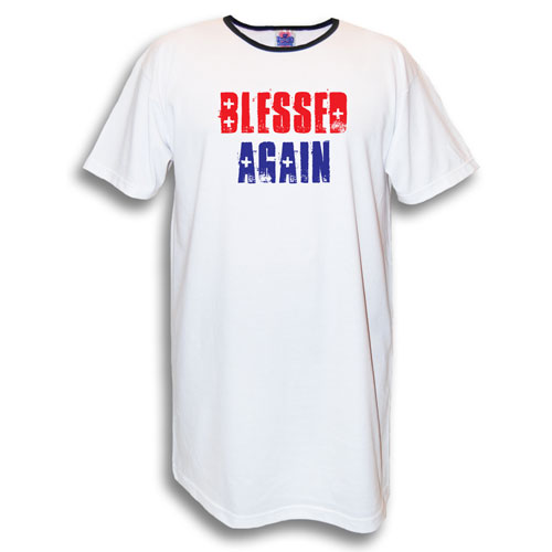 L.A. Imprints 3014 Blessed Again Maternity Nightshirt