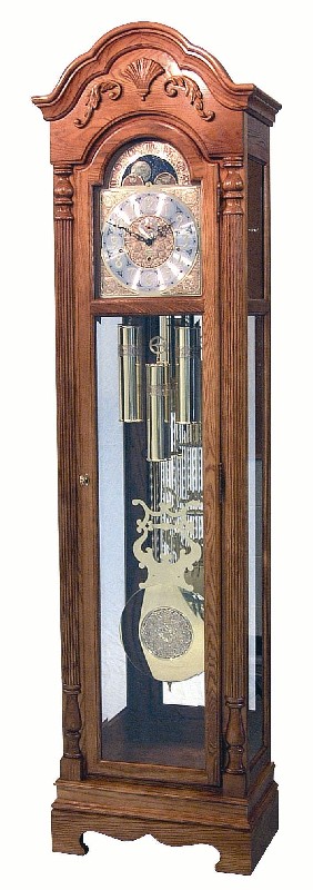 Ridgeway 2286 Holland Treasure Oak Clock by Ridgeway Furniture Company