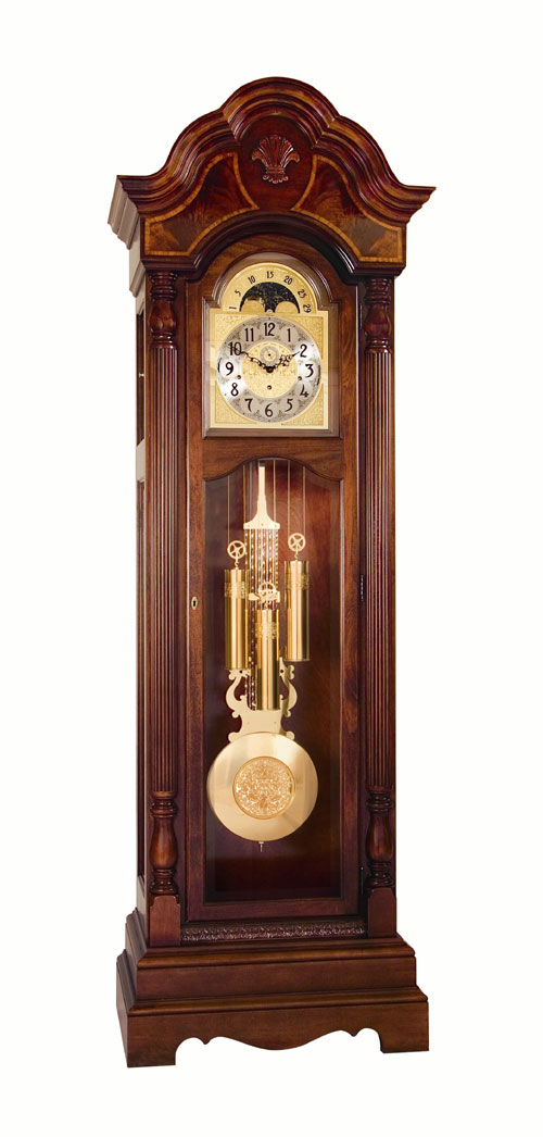 Ridgeway 2509 Belmont Glen Arbor Cherry Clock