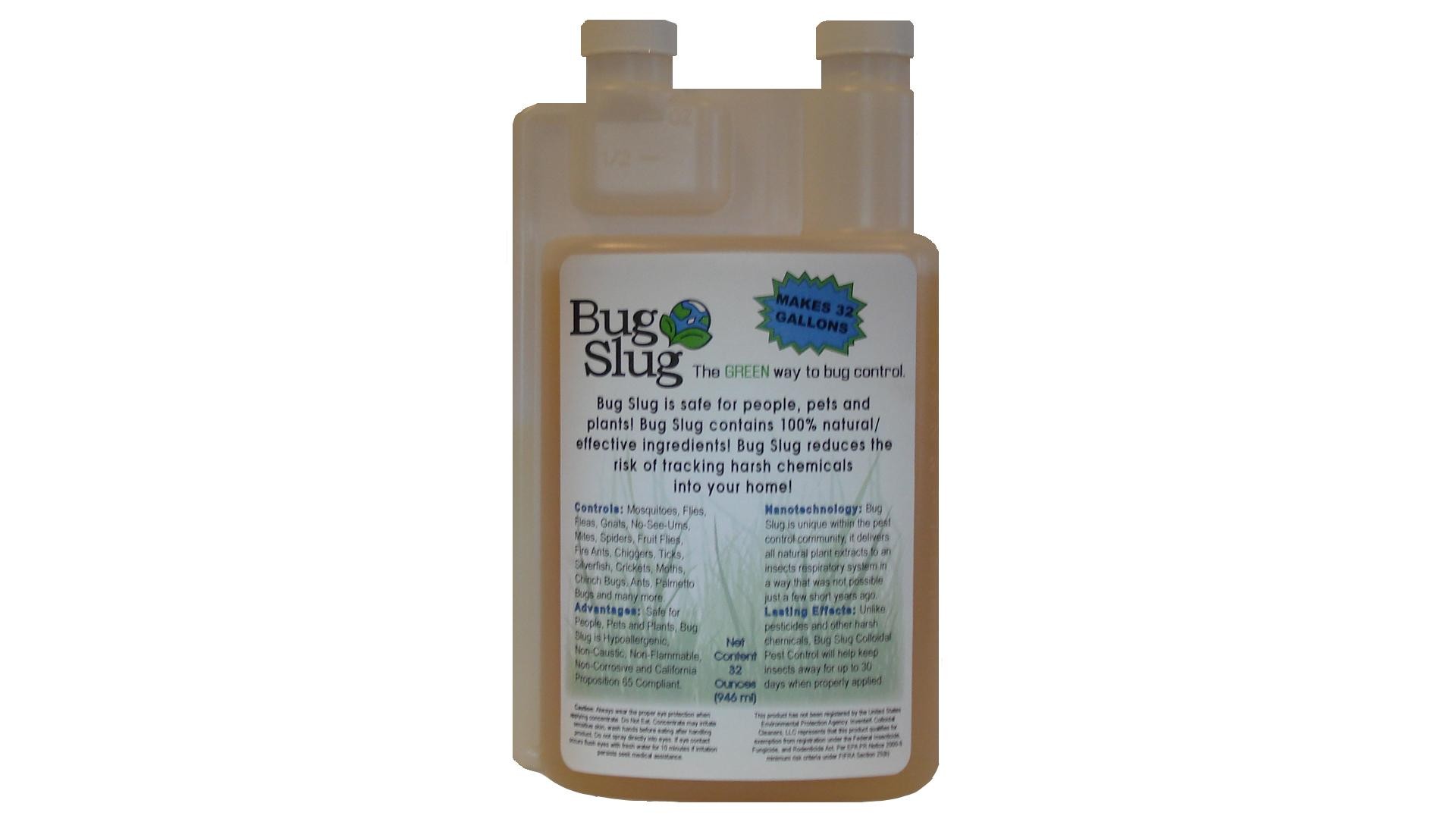 SRG 32SLUG08 32 oz Bug Slug Colloidal Pest Control Concentrate - 2 Pack