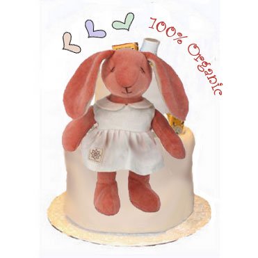 Tumbleweed Babies 0109173 Organic Bunny MiYim 2 Tier Diaper Cake baby gifts