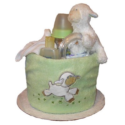 Tumbleweed Babies 1066301 Little Lamb 1 Tier Diaper Cake baby gifts