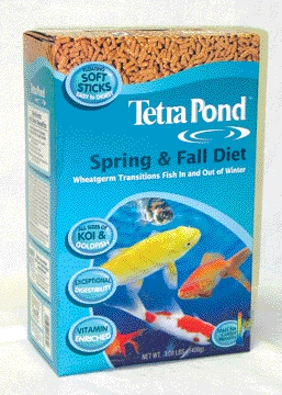 Tetra Pond Spring And Fall Diet Food 3 Pounds - 16469